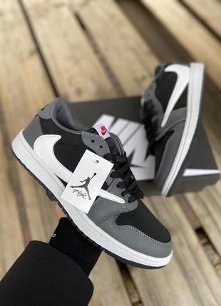 Кросівки nike travis scott & air jordan 1 low