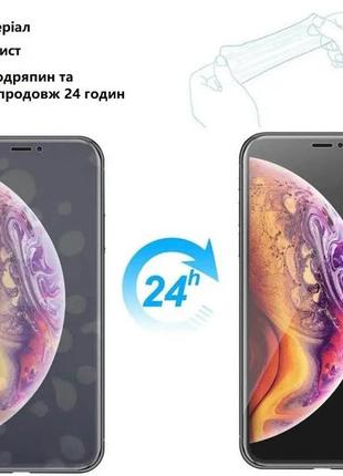 Защитная гидрогелевая пленка для huawei p406 фото