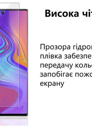 Защитная гидрогелевая пленка для huawei p408 фото