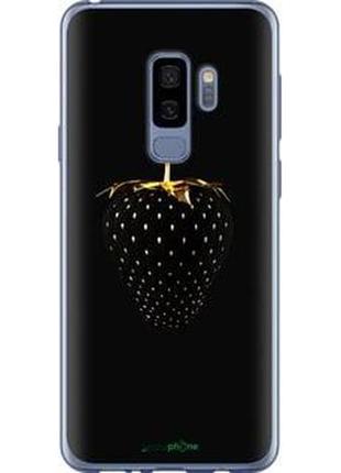 Чохол на samsung galaxy s9 plus чорна полуниця "3585t-1365-2448"
