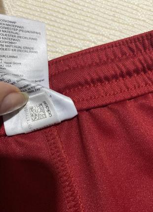 Шорты спортивные темно красные мужские шорты adidas- s m6 фото