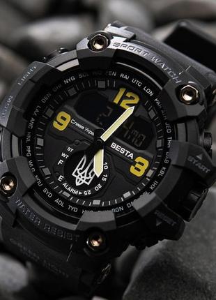 Спортивные часы besta symbol, мужские, тактические, электронные, водонепронецаемые device clock3 фото