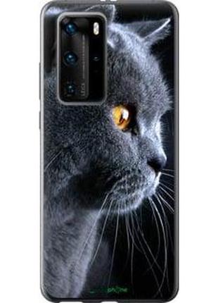 Чохол на huawei p40 pro гарний кіт "3038t-1839-2448"