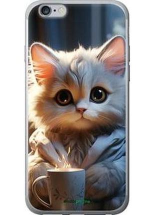 Чохол на Nokia, HTC, LG, Sony, Huawei, Lenovo, Motorola, Asus, Xiaomi, Meizu білий кіт "5646u-91-2448"