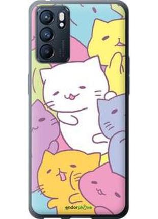 Чохол на oppo reno6 5g кошенята  "2534u-2651-2448"