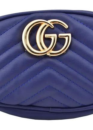 Женская сумка gucci синяя salemarket