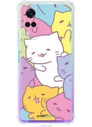 Чохол на vivo y53s кошенята  "2534sp-2438-2448"