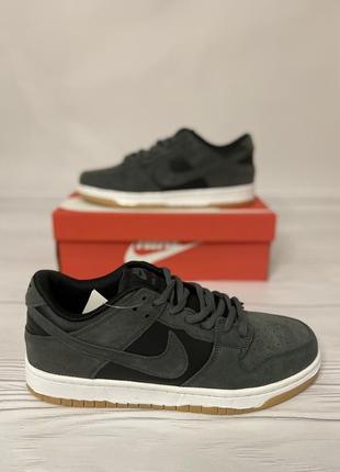 Кроссовки nike dunk low pro графит