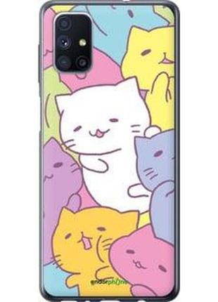 Чохол на samsung galaxy m51 m515f кошенята  "2534t-1944-2448"
