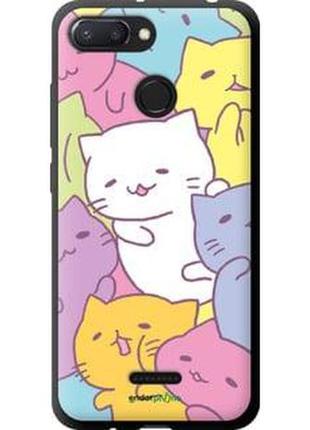 Чехол на xiaomi redmi 6 котики "2534b-1521-2448"