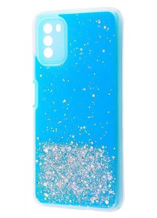 Чохол wave brilliant case (tpu) xiaomi poco m3 sky blue