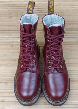 Зимние ботинки dr. martens serena размер 37 (23,5 см.)2 фото