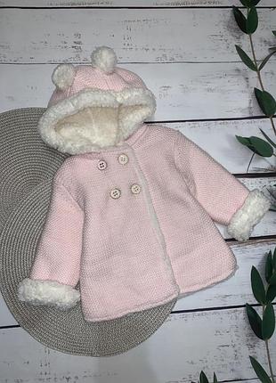Теплая кофточка для девочки
