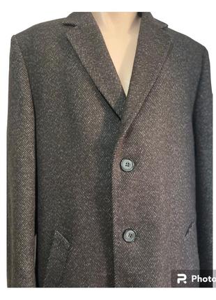 Элегантное мужское пальто шерсть4 фото