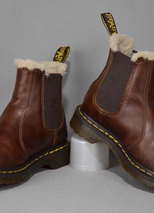 Dr. martens 2976 leonore ботинки челси женские зимние кожаные. оригинал. 36 р./23 см.4 фото