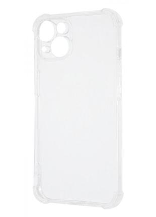 Чохол wxd силікон 0.8 mm hq iphone 14 transparent