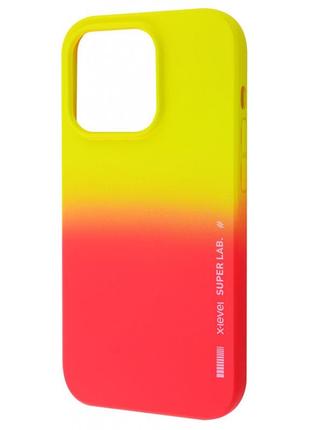 Чохол x-level rainbow (tpu) iphone 14 pro