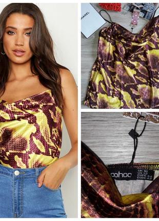 Boohoo ошатна ефектна майка . р 16 сток