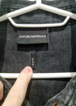 Emporio armani рубашка рубашка оверсайз оригинал4 фото