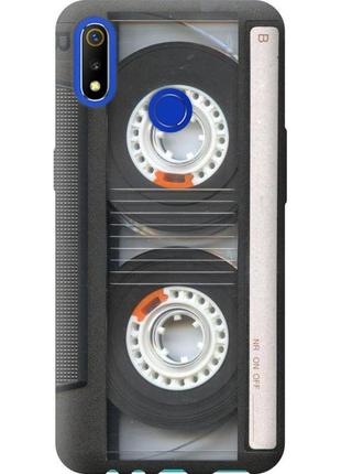Чехол силиконовый на телефон realme 3 кассета "876u-1869-58250"