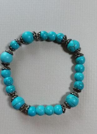 Браслет бирюза 15 см