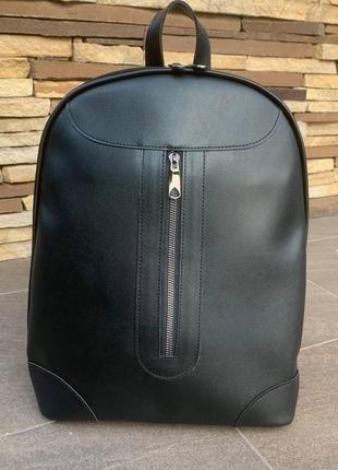 Женский городской рюкзак сумка трансформер черный, сумка-рюкзак женская 2 в 1 формат а42 фото