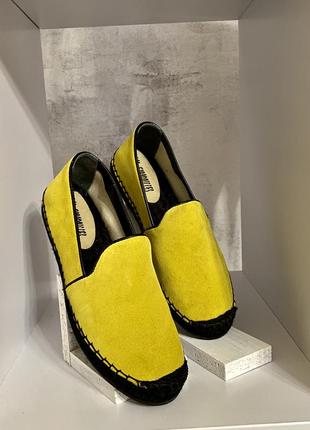 Еспадрільї жовті/ las espadrilles