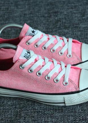 Кеди converse chuck taylor all star ox pink neon оригінал