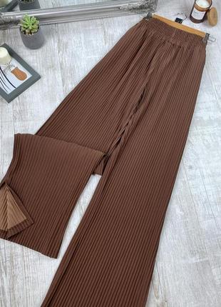 Брюки плиссерованные