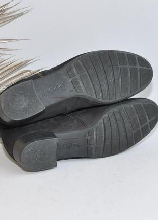 Кожаные ботинки в новом состоянии на узкую ножку нимечки7 фото