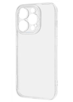 Чохол baseus simple series 2 (tpu) iphone 15 pro max transparent