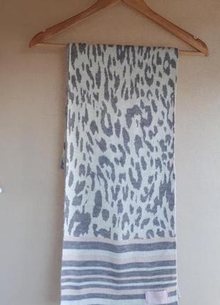 М'який шарф із леопардовим принтом4 фото