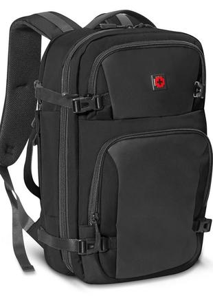 Сумка-рюкзак swissbrand houston 21 black (swb_bl21hou001u)