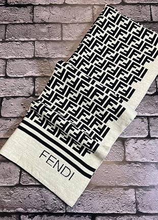 Шарф в стилі fendi