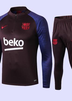 Дитячий тренувальний костюм для футболу dri-fit fc barcelona 2020 nike (2864)