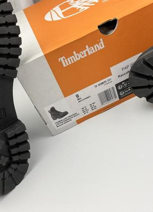 Черевики чорні timberland premium 6-inch waterproof (black nubuck)7 фото