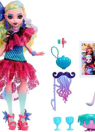 Лялька монстер хай лагуна блю бал монстрів monster high lagoona blue monster ball party mattel (hnf71)