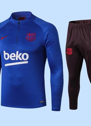 Дитячий тренувальний костюм для футболу dri-fit fc barcelona strike 2020 nike (2858)