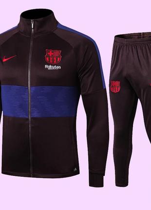 Футбольний костюм для дітей fc barcelona jacket nike 2019-2020 (2865)1 фото