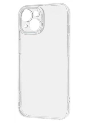 Чохол baseus simple series 2 (tpu) iphone 15 transparent