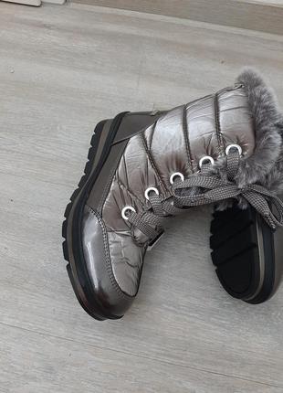 Теплі зимові чоботи caprice5 фото
