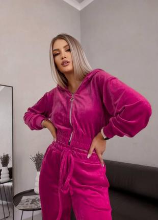 Велюровий спортивний костюм, спортивный