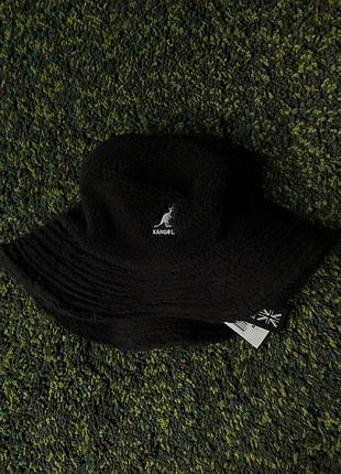 Панама kangol plush rap black (new) | original