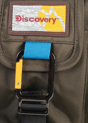 Мала повсякденна наплічна сумка discovery icon d00713-11 хакі3 фото