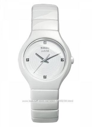 Годинник жіночий rado jubile true у білому кольорі