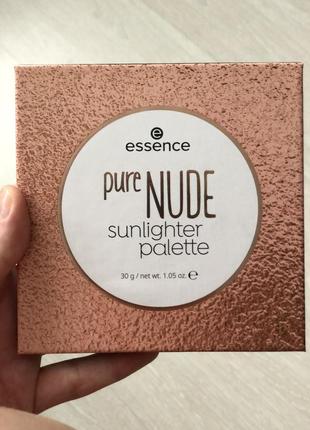 Essence pure nude sunlighter palette1 фото