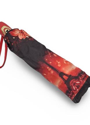 Жіноча парасолька susino напівавтомат ейфелева вежа #0302532 фото