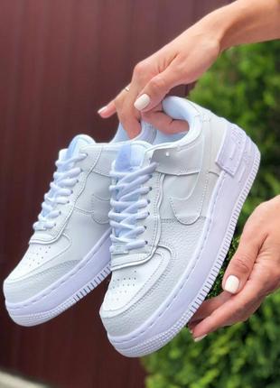 Кросівки nike air force 1 white кроссовки shadow