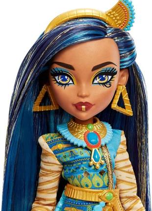 Кукла mattel монстер хай клео де нил monster high cleo de nile posable fashion doll hhk543 фото