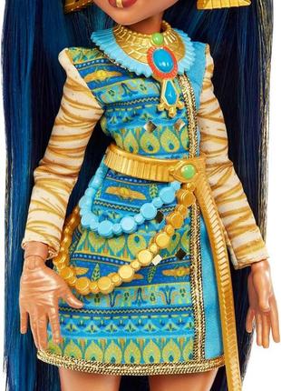 Кукла mattel монстер хай клео де нил monster high cleo de nile posable fashion doll hhk544 фото